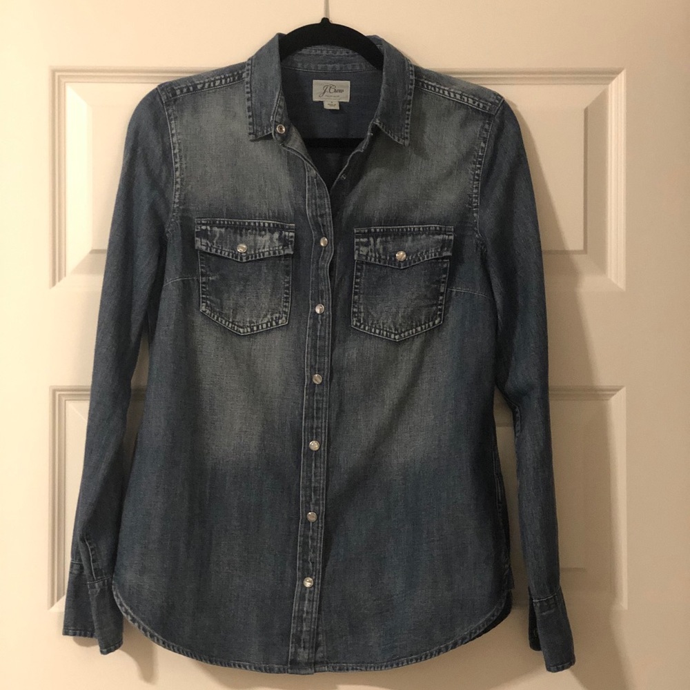 JCrew denim shirt